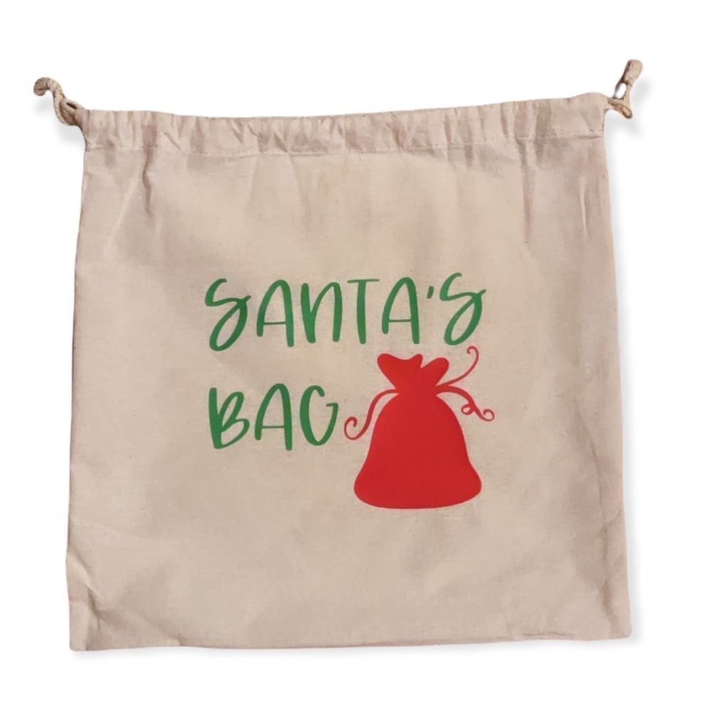 NWT Wool + Pepper Co. Santa’s Bag
